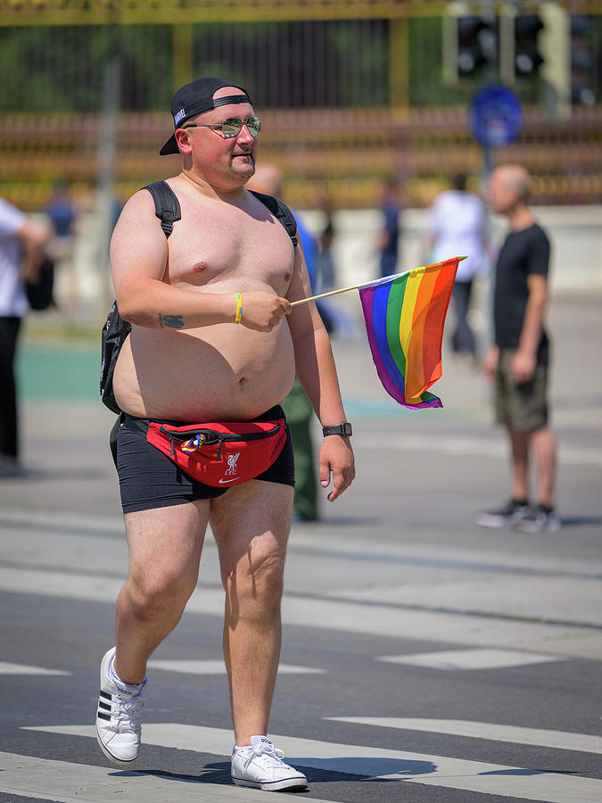People At Vienna Pride On Wiener Ringstrasse Photograph