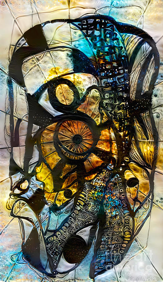 Abstract Digital Art - 125 by Jeremiah Ray