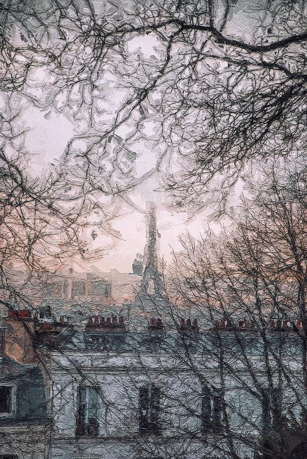 Paris is Forever #126 Digital Art by TintoDesigns