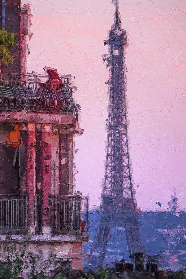 Paris is Forever #127 Digital Art by TintoDesigns