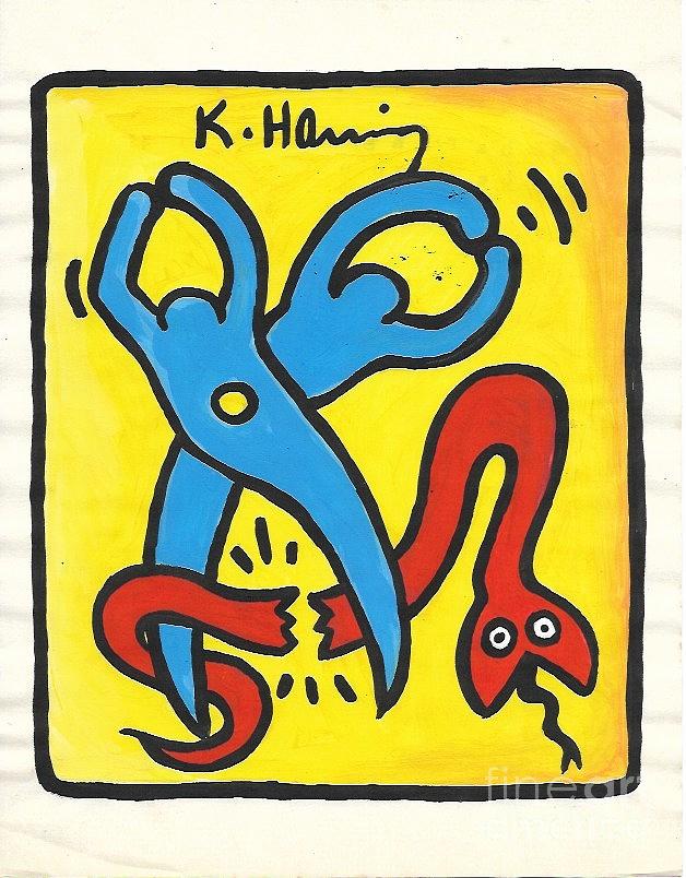 Keith Haring Artwork Painting by New York Artist - Fine Art America