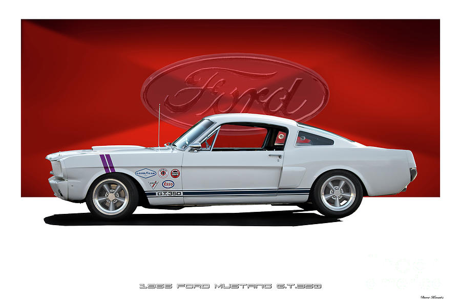 1966 Ford Mustang GT350 #13 Photograph by Dave Koontz