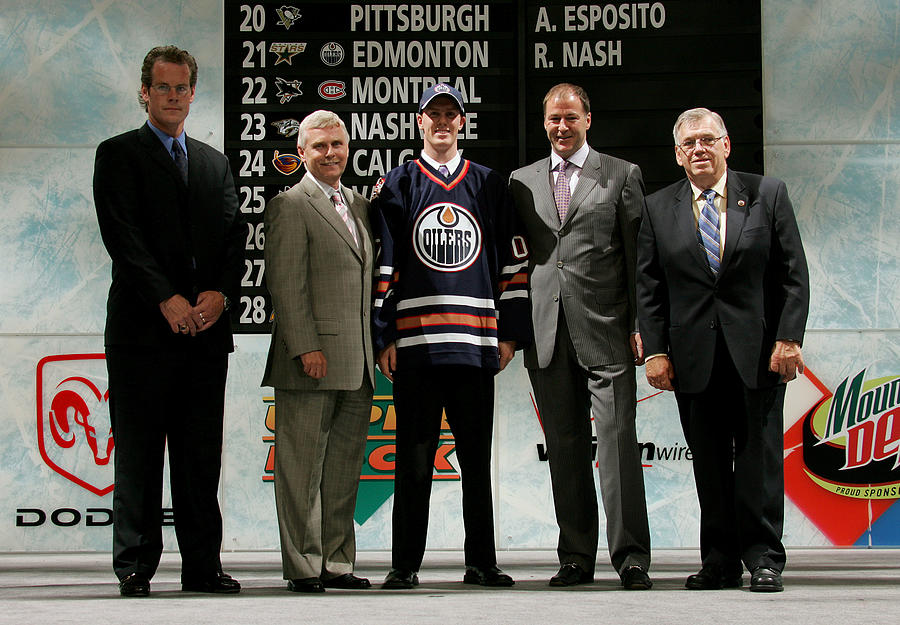 2007 NHL Entry Draft Round One #13 Photograph by Bruce Bennett