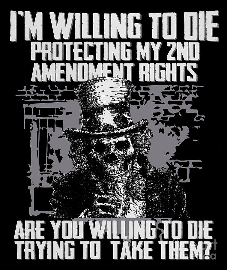 2nd Amendment US Constitution Gun Rights Gift Art Print by Lukas Davis -  Fine Art America