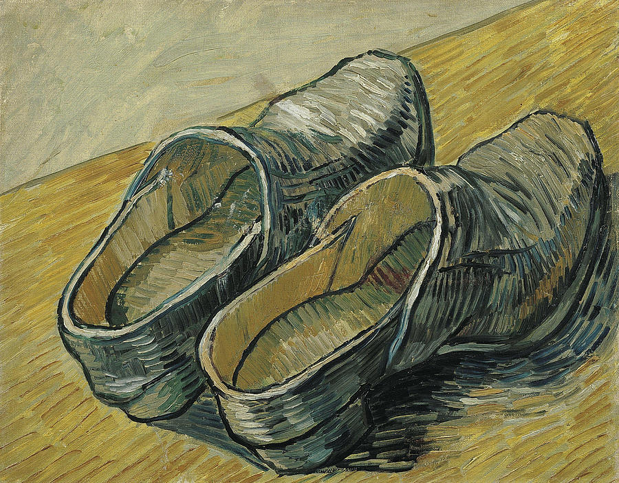 Vincent Van Gogh Painting - A Pair of Leather Clogs  #13 by Vincent van Gogh