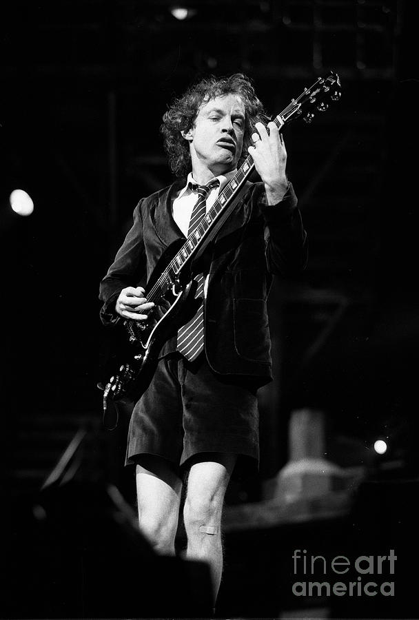 Angus Young - Ac Dc Photograph by Concert Photos | Fine Art America