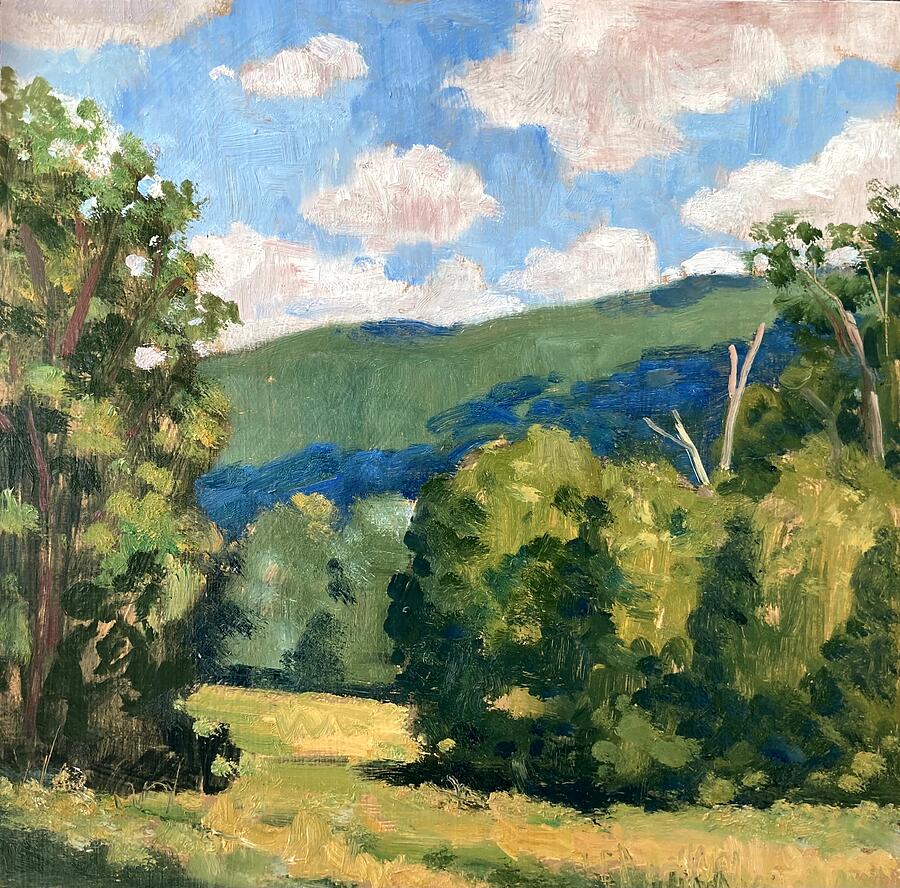 Summer Shape/Berkshires Landscape Painting by Thor Wickstrom