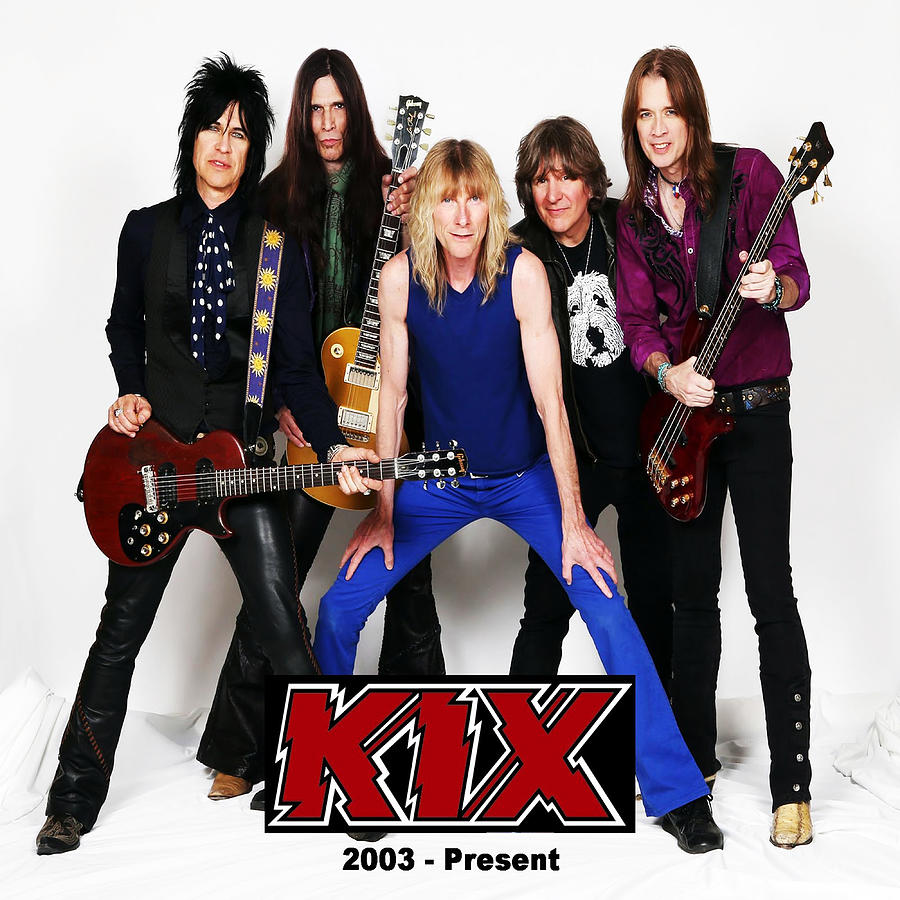 Best Of Music American Rock KIX Band Digital Art by Abram Glader Pixels