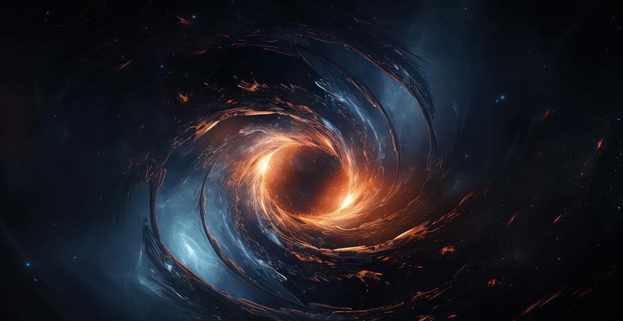 Black Hole Panorama Photograph by Jodoto Design - Fine Art America