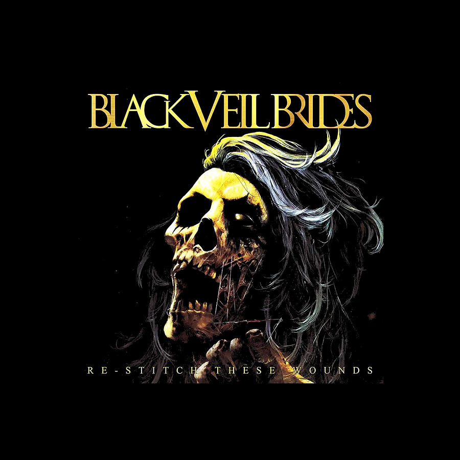 Black Veil Brides Tribute 13 Digital Art by Ellson Shop - Pixels