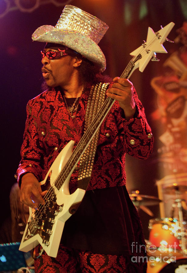 Bootsy Collins and The Funk University at Bonnaroo #13 Photograph by David Oppenheimer