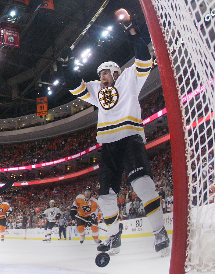 Boston Bruins v Philadelphia Flyers - Game Four #13 Photograph by Bruce Bennett