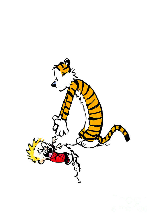 Calvin and Hobbes Drawing by Gail Miller - Fine Art America