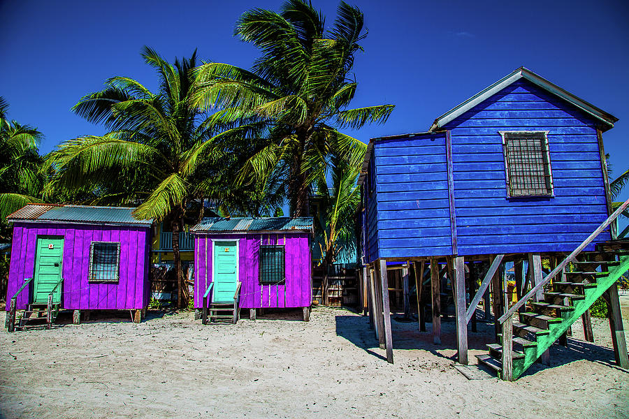 Caye Caulker-Motel Three Photograph by Daniel Richards