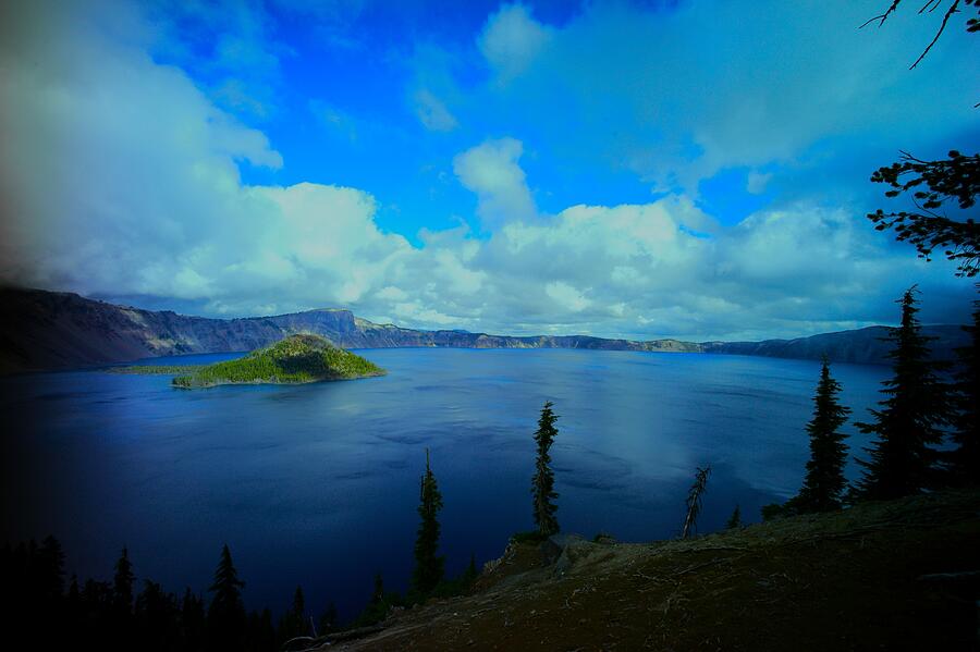 Crater Lake Oregon #13 Photograph by Lawrence Christopher