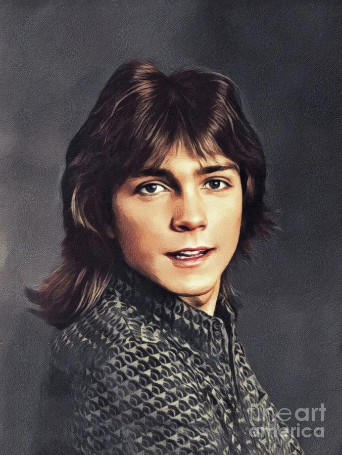 David Cassidy, Hollywood Legend #13 Painting by Esoterica Art Agency