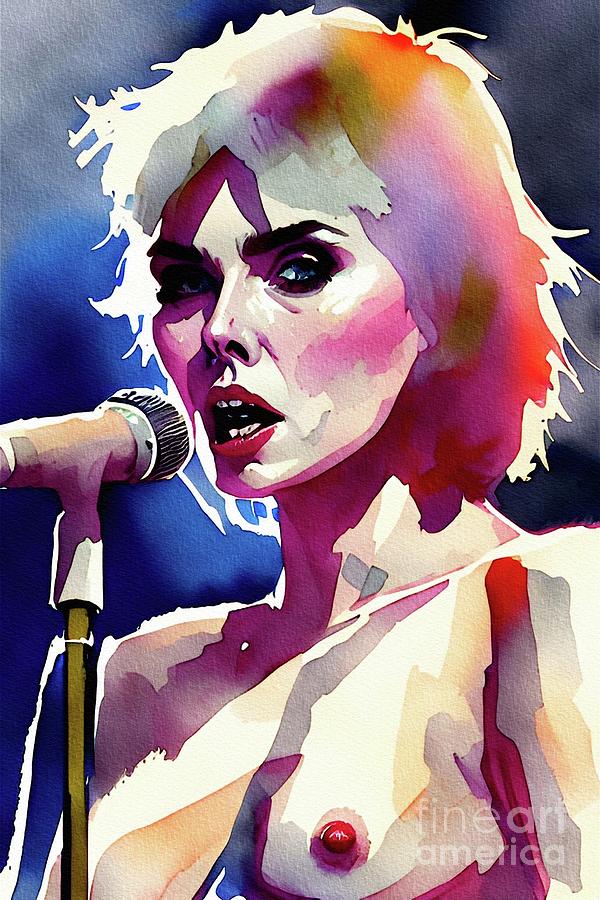 Debbie Harry, Music Legend #13 Painting by Esoterica Art Agency