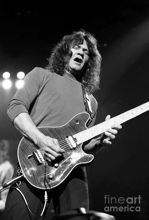 Van Halen Photograph - Eddie Van Halen #13 by Concert Photos