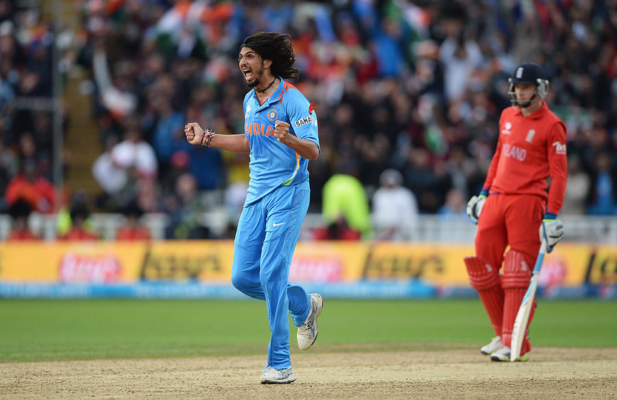 England v India: Final - ICC Champions Trophy #13 Photograph by Gareth Copley