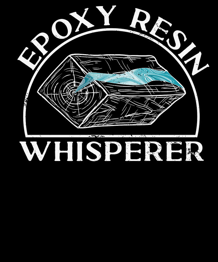 Epoxy Resin Digital Art - Epoxy Resin Whisperer River Table Art #13 by Toms Tee Store