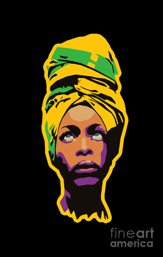 Erykah Badu Digital Art by Towo Miro Fine Art America