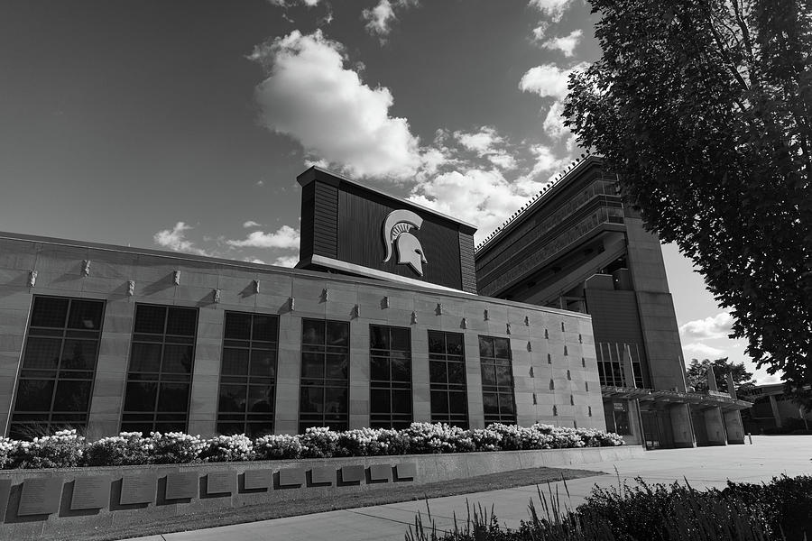 Exterior of Spartan Stadium on the campus of Michigan State University in East Lansing Michigan #13 Photograph by Eldon McGraw