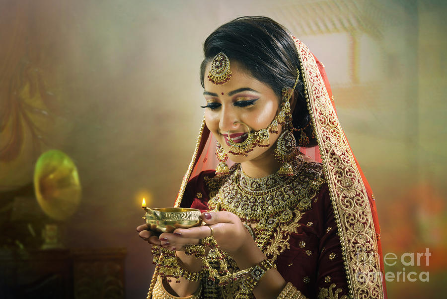 Indian Bride #13 Photograph by Kiran Joshi