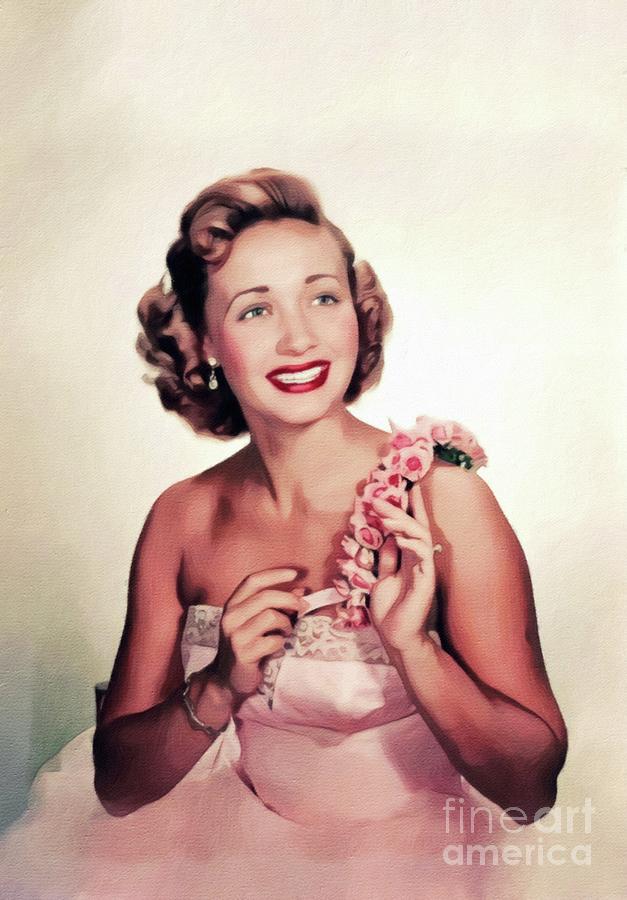 Jane Powell, Vintage Actress by John Springfield.