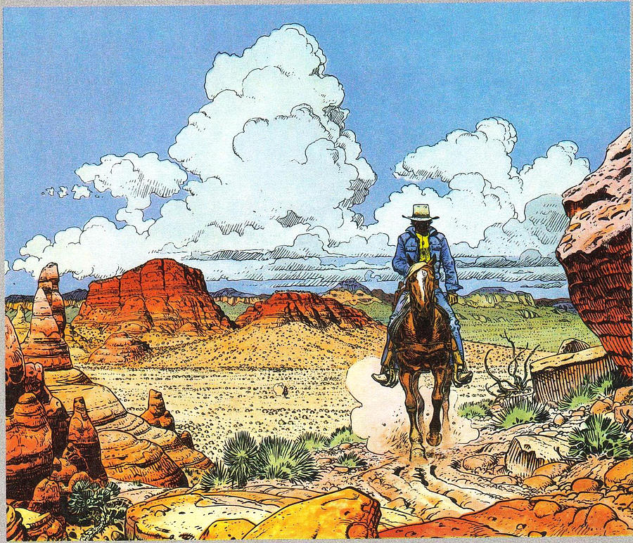 Jean Giraud, 1938 - 2012, France, Moebius imaginative art style, Jean ...