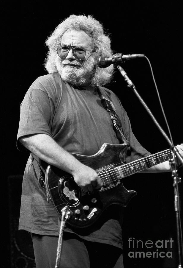 Jerry Garcia Photograph by Concert Photos - Fine Art America