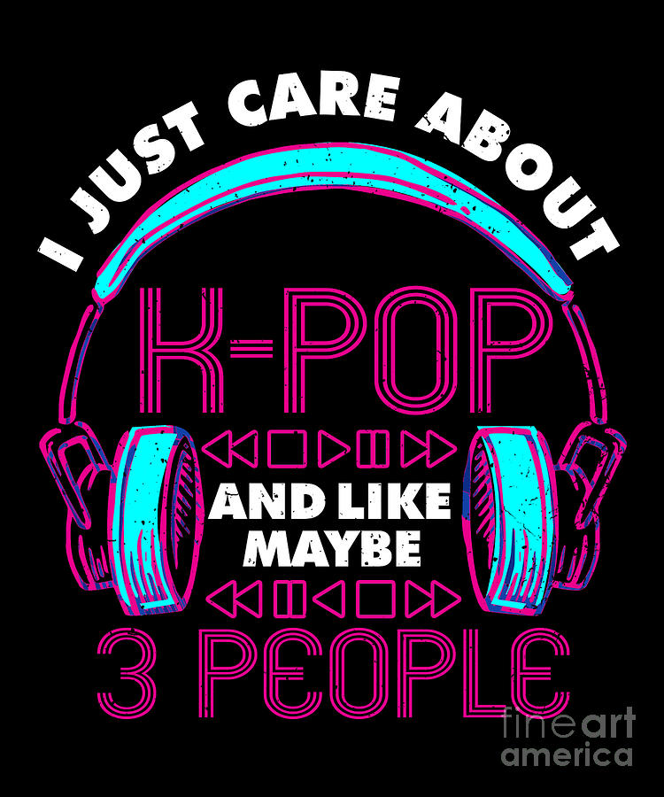 KPop Design for a KPop Fan Digital Art by Tobias Hassel