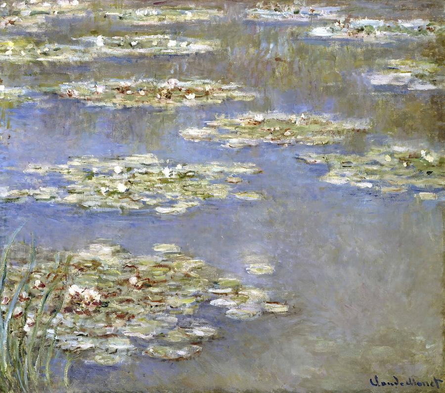 Claude Monet Painting - Nympheas  #13 by Claude Monet