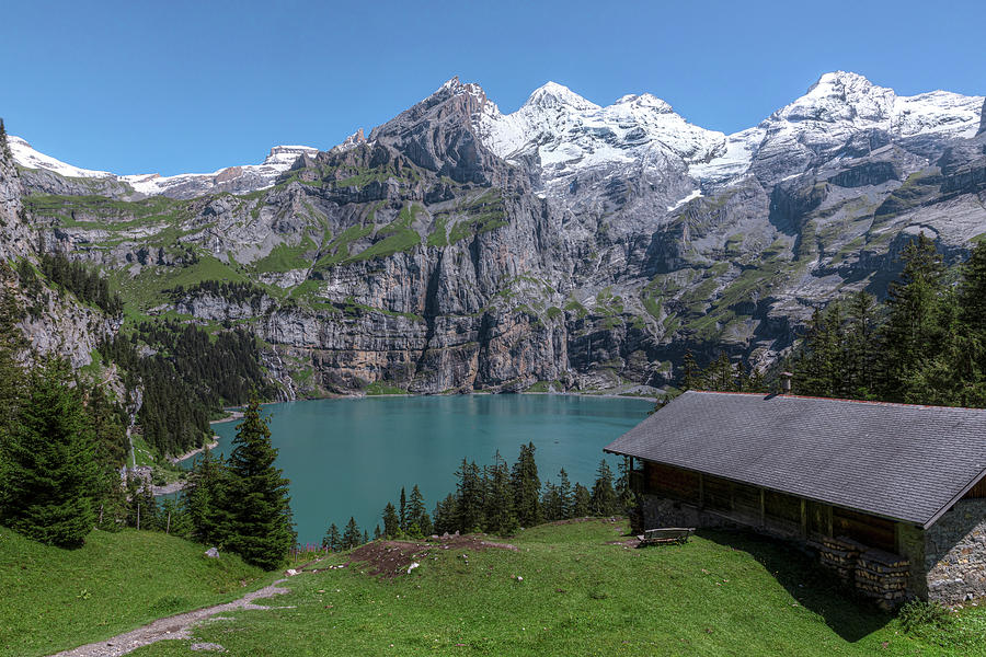 Oeschinen Lake - Switzerland Photograph by Joana Kruse - Fine Art America