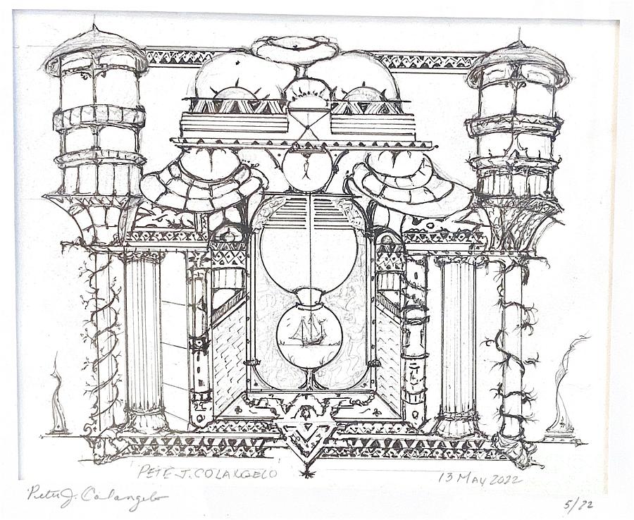 Pjc Soc Drawing by Peter Colangelo - Fine Art America