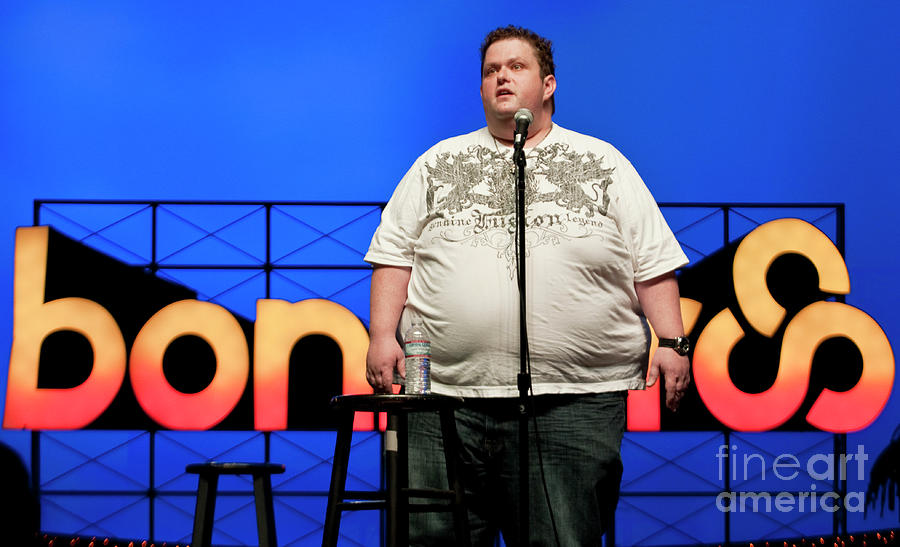 Ralphie May at Bonnaroo Comedy Theatre #12 Photograph by David Oppenheimer