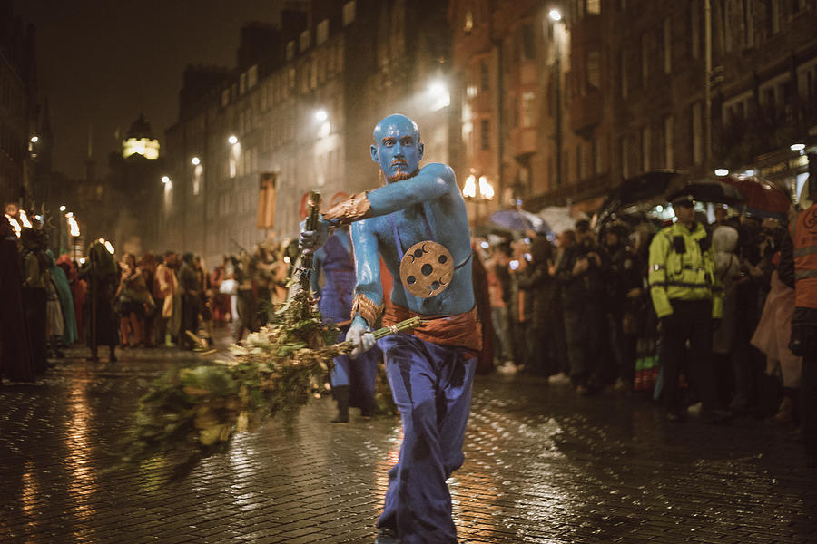 Samhuinn Fire Festival At Halloween in Edinburgh #13 Photograph by Theasis
