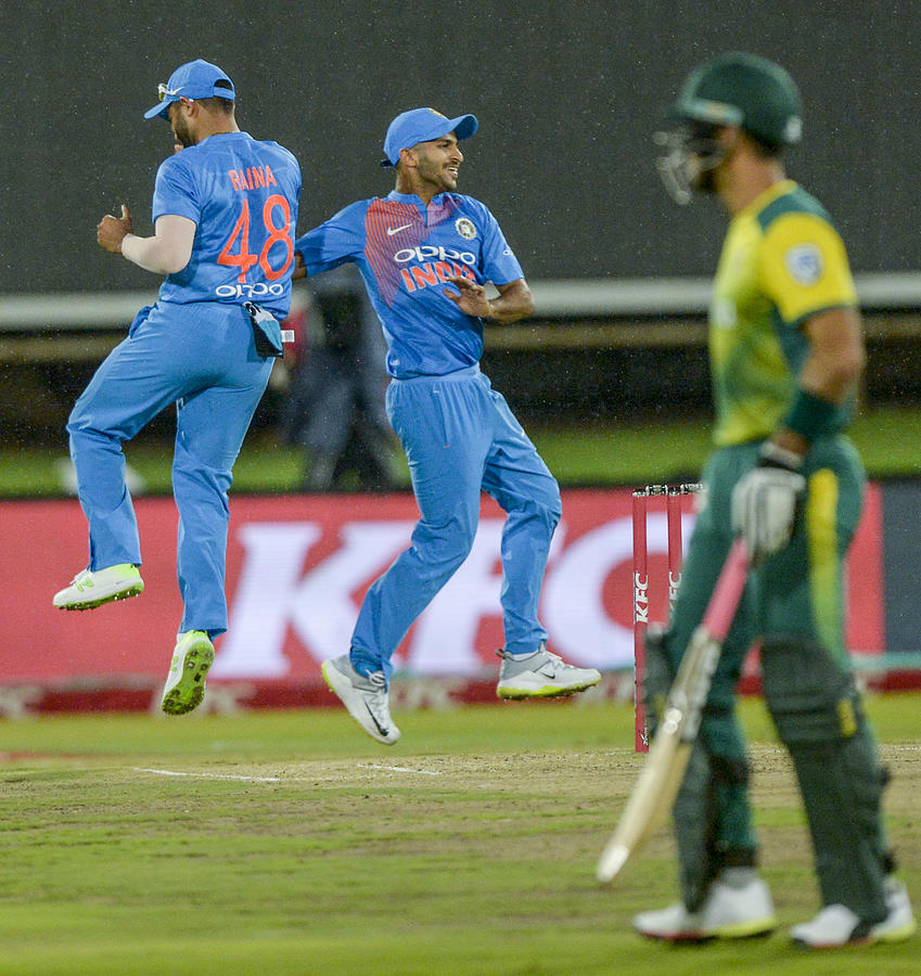 South Africa v India - T20 International #13 Photograph by Gallo Images
