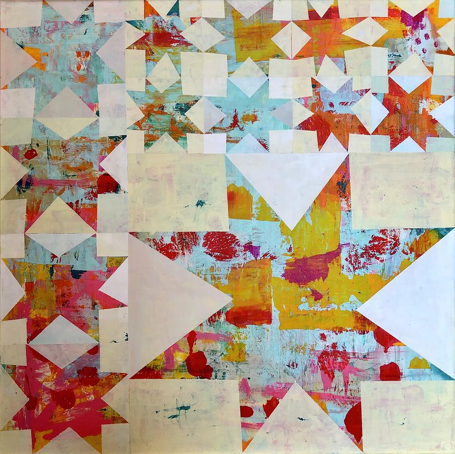 13 Stars Painting by Cyndie Katz