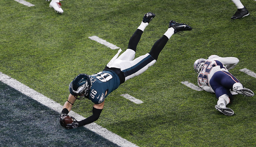 Super Bowl LII - Philadelphia Eagles v New England Patriots #13 Photograph by Michael Zagaris