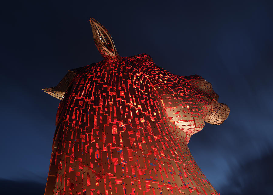 The Kelpies #13 Photograph by Stephen Taylor