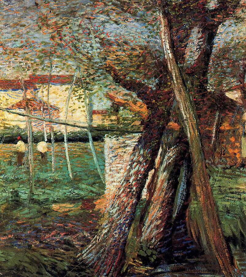 Impressionism Painting - Umberto Boccioni #13 by Umberto Boccioni