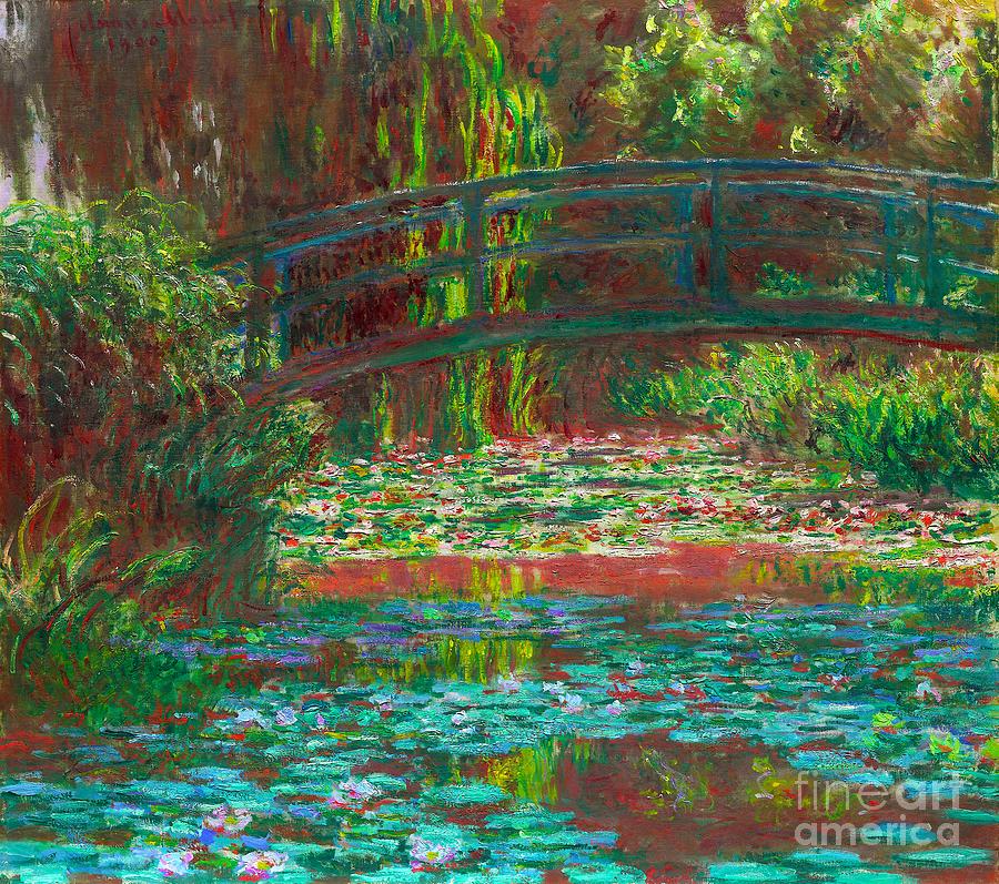 Water Lily Pond #13 Painting by Claude Monet