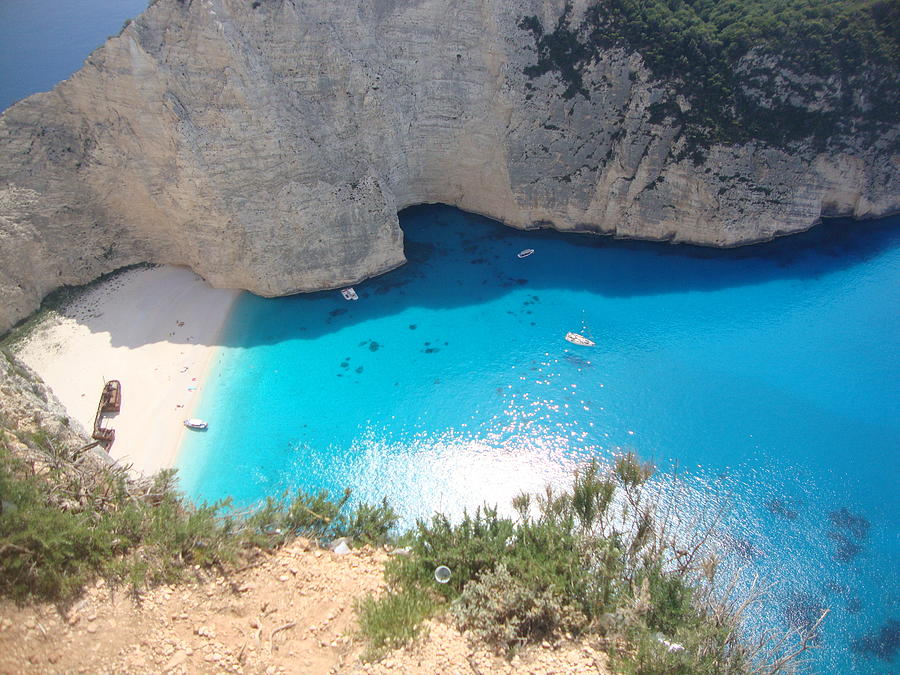 Zakynthos Island Shipwreck Beach Greece Photograph by GiannisXenos ...