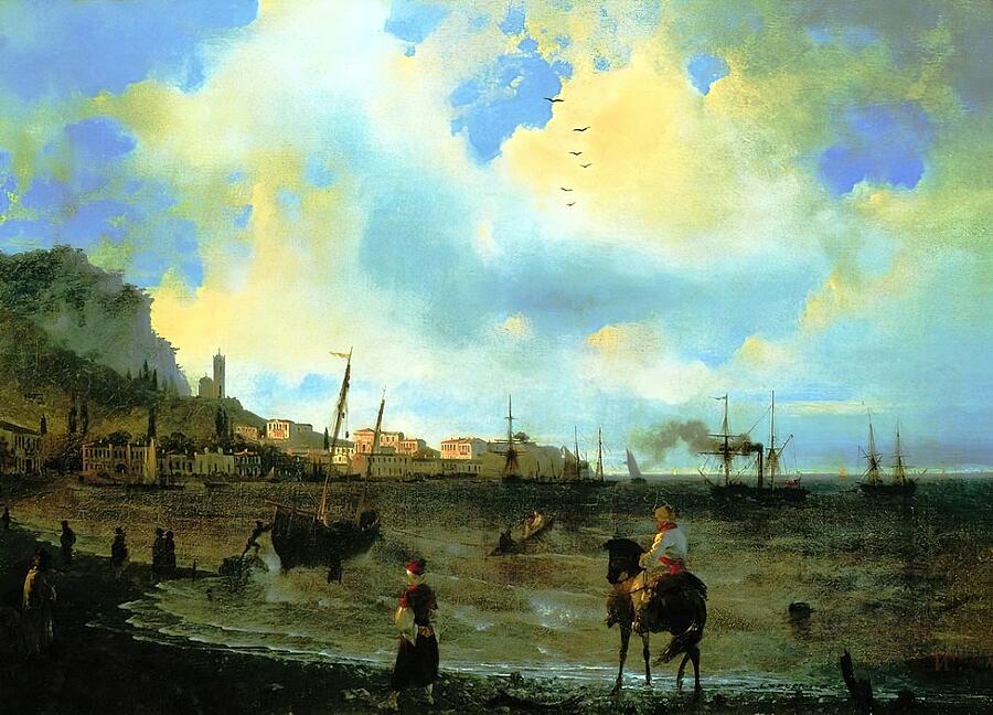 Impressionism Painting - Ivan Aivazovsky #130 by Ivan Aivazovsky