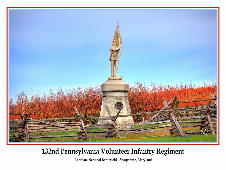 132nd Regiment Monument Photograph by Robert Harris