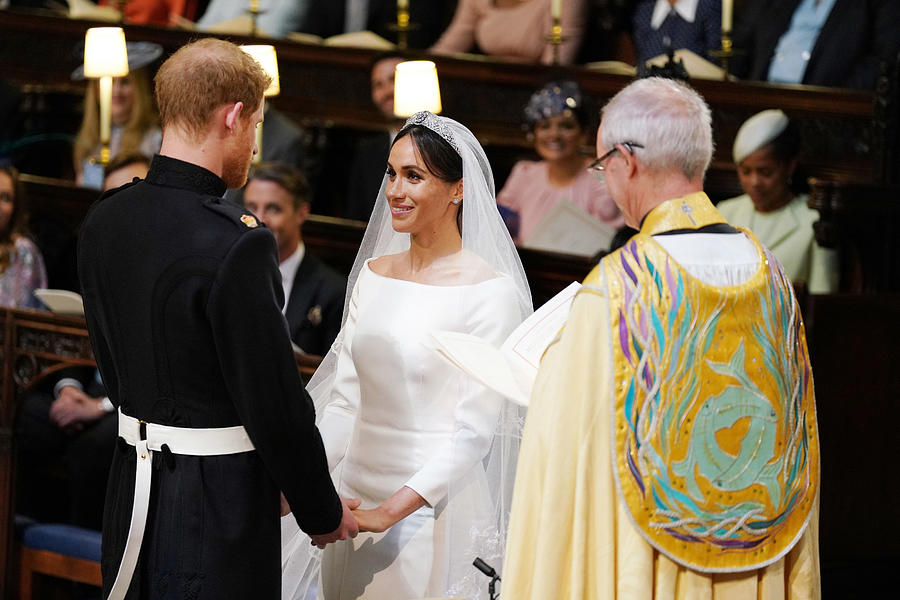 Prince Harry Marries Ms. Meghan Markle - Windsor Castle #135 Photograph by WPA Pool