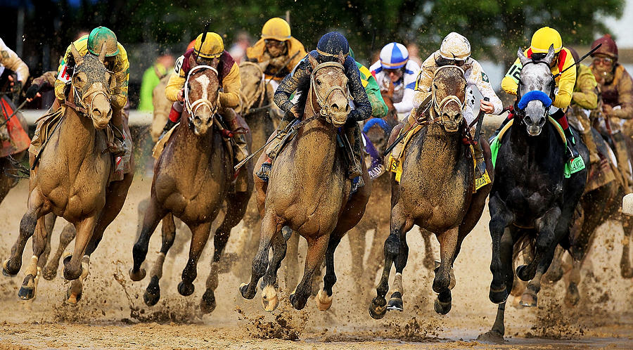 136th Running of the Kentucky Derby Photograph by Andy Lyons