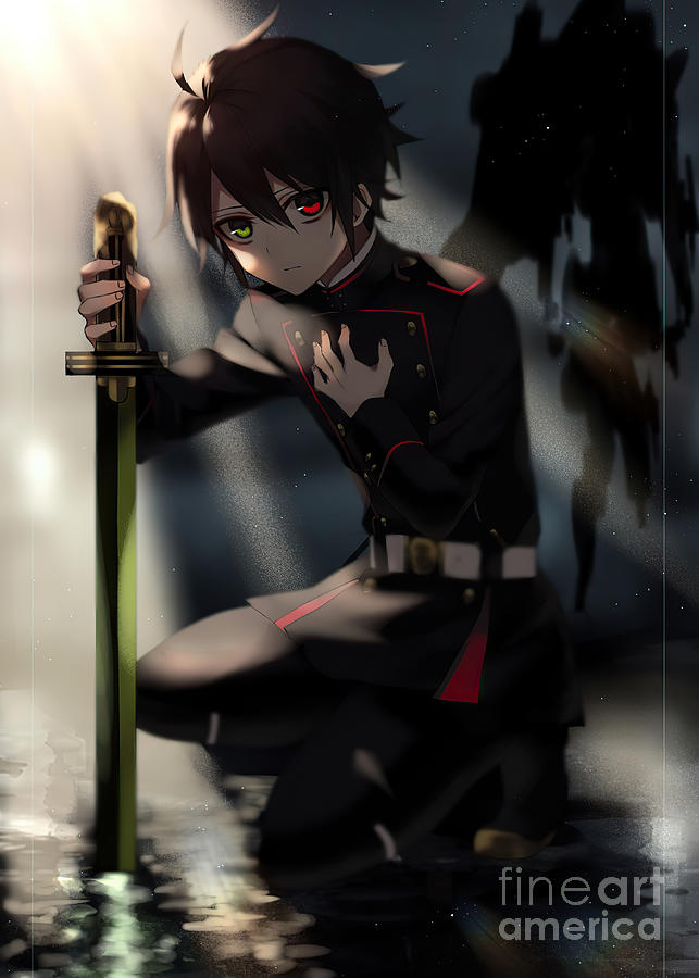 Owari No Seraph Digital Art by Big Duck