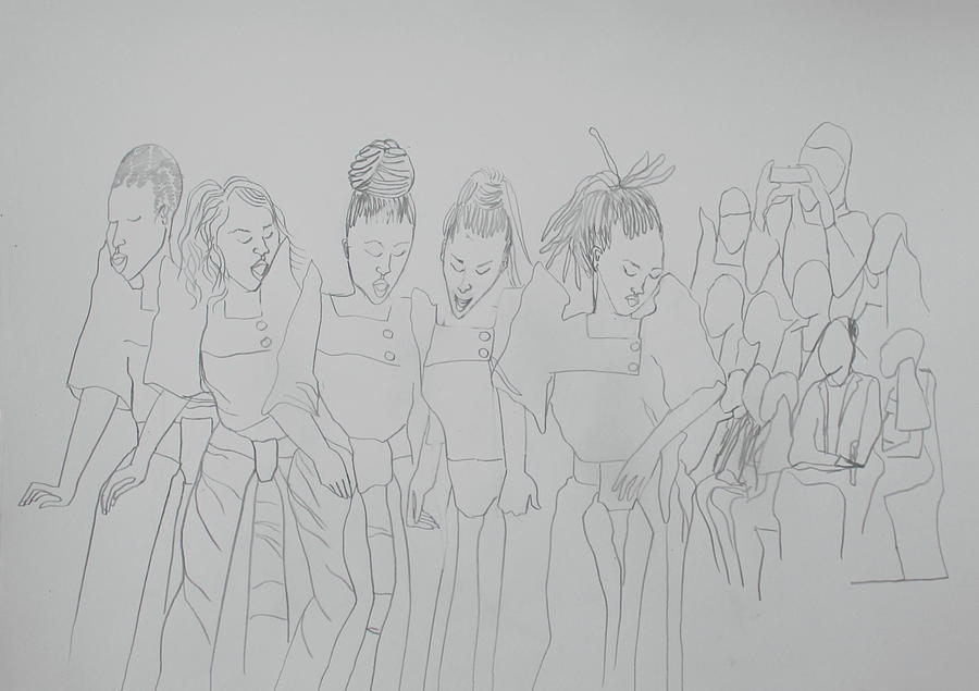 Kintu And Nambi Kwanjula Introduction Ceremony Drawing By Gloria Ssali