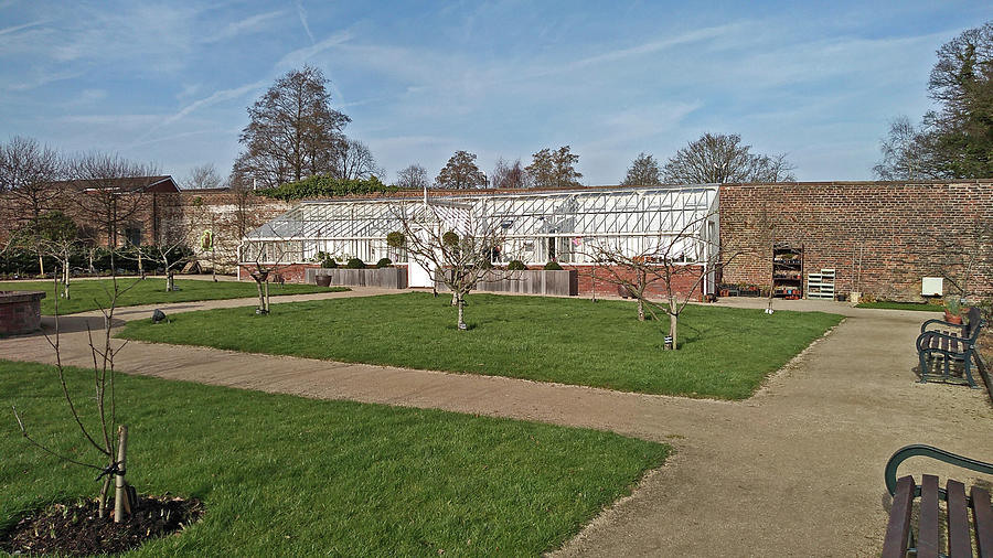 CHORLEY. Astley Park. The Hall. Walled Garden. Photograph by Lachlan Main